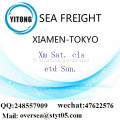 Port de Xiamen LCL Consolidation à Tokyo